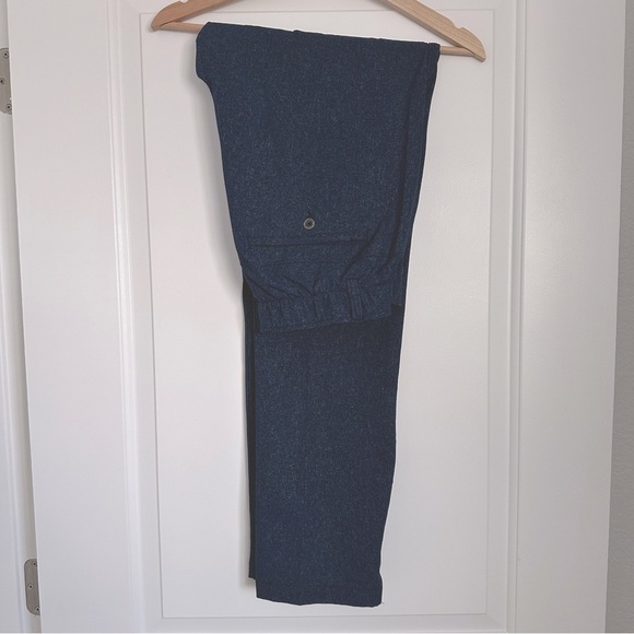 Under Armour Mens UATapered Golf Pants - Navy Blue - Picture 1 of 5